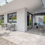 公寓 Fenjoy Am Chiemsee - Zentral - Bbq 基姆湖畔贝尔瑙