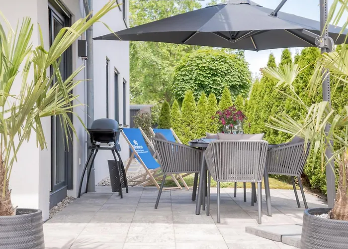 Fenjoy: Ferienapartment Mit Balkon / Zentral / Bbq * Bernau am Chiemsee